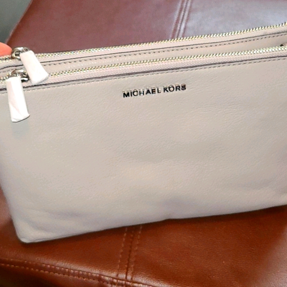 Michael Kors Double Zip Crossbody Purse